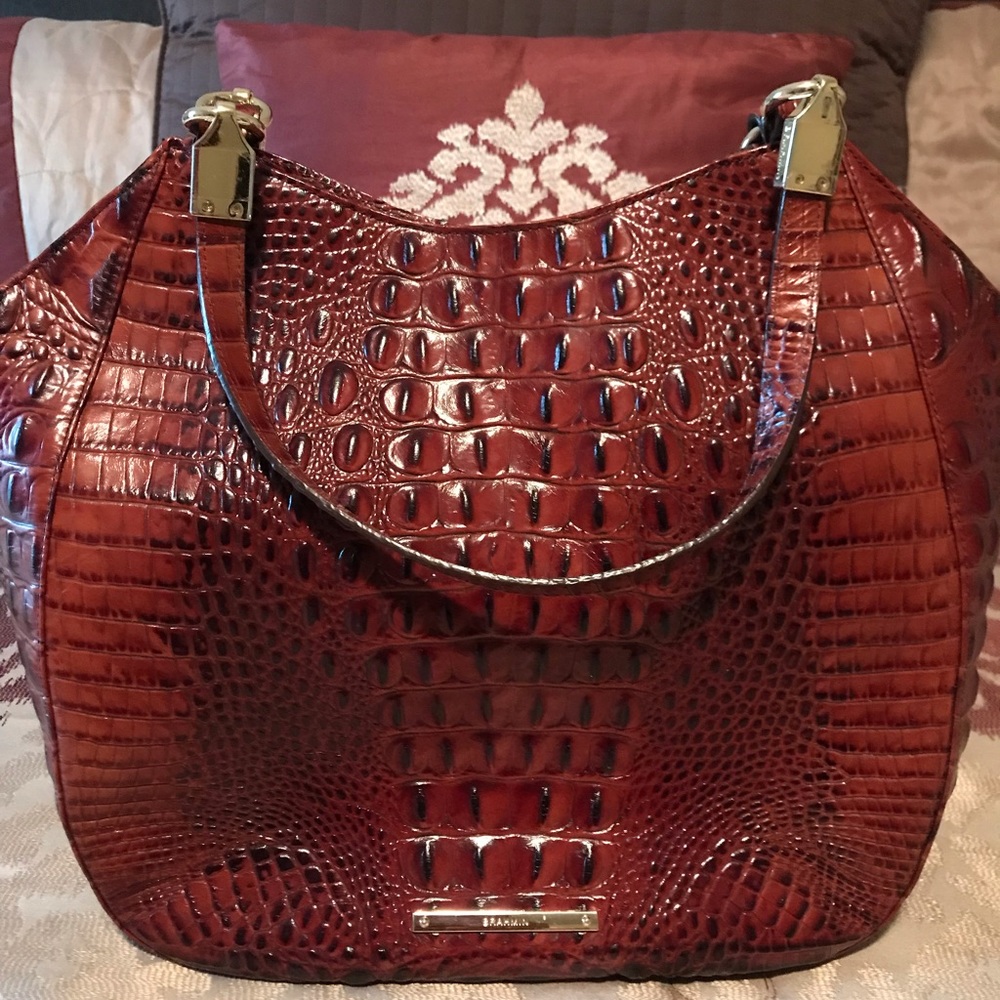 Authentic Marianna-Pecan Melbourne Brahmin